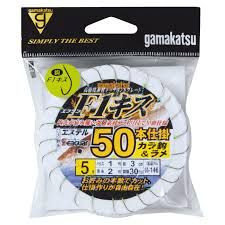 Gamakatsu F1 Sillago 50 pcs SHIKAKE Colour Hook& Lame N146 5-1