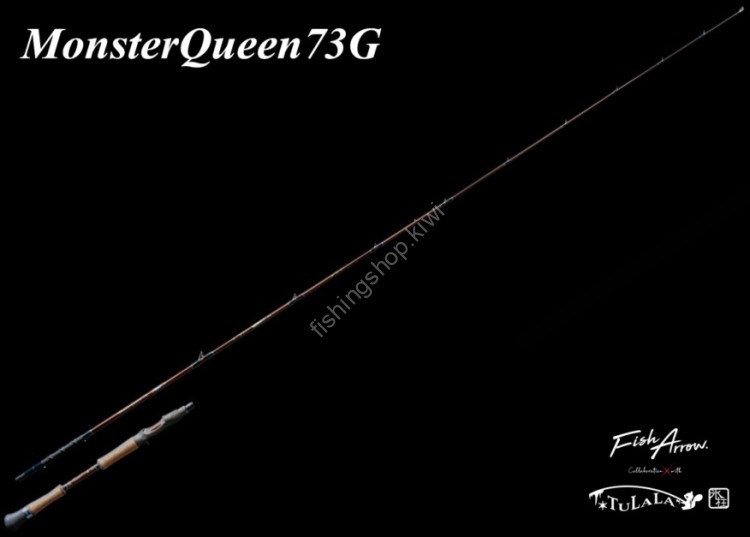 FISH ARROW×Tulala 2022 MonsterQueen 73GL Rods buy at Fishingshop.kiwi