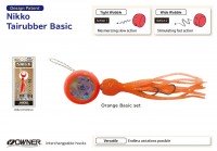 NIKKO 414 Nikko Tairubber Basic/Orange Basic set 80g (1set)