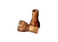 MC SQUARED Itsuki Handle Knob #Clear/Wood (1 pcs)
