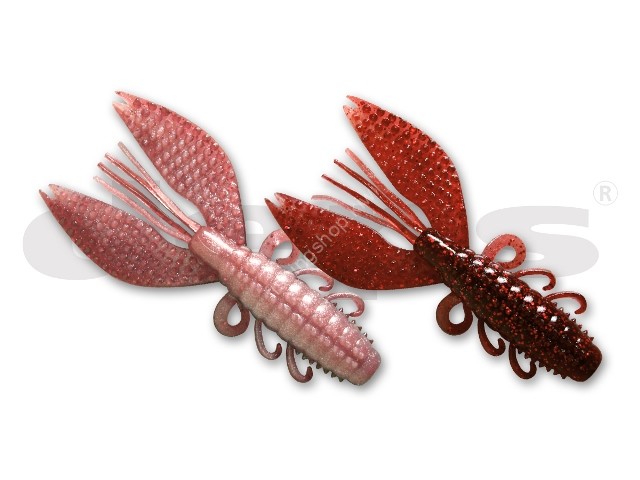 DEPS Spiny Craw 4'' #53 Clarky Pearl White