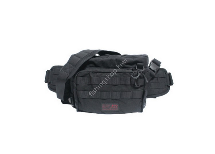 LINHA 2Way Waist Bag Grouper Type IV MSB-03N2 #Black