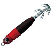 VALLEY HILL SSMTL10-07 Squid Seeker Metal'n Light No. 10 # 07 Red / Brown