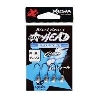XESTA Star Head Diver Down 3.0g #6 (4pcs)