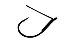 DAIWA Bassers Worm Hook SS Guarded Finesse #3 (5pcs)