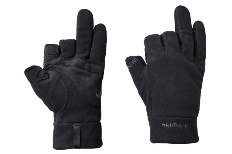 SHIMANO GL-031W Gore-Tex Windstopper Fleece Gloves 3 (Black) L