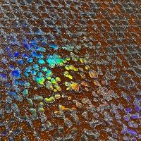MATSUOKA SPECIAL Silicone Sheet 0.65mm #Hologram Light Brown