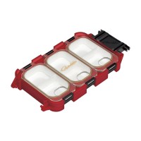 GAMAKATSU GM2484 Quick Case 2 Compartments #Red