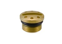 WHIPLASH FACTORY Serpent Bite Handle Knob Cap #02 Gold