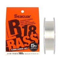 KUREHA Seaguar R18 Bass New [Clear] 160m #1.2 (5lb)