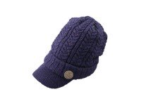 MAZUME Knit Cap (With Brim) #Purple