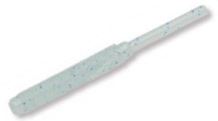 ECOGEAR Mebaru Shokunin Straw Tail Grub 2'' #527 Ghost Raw Shirasu (Blue Yako)