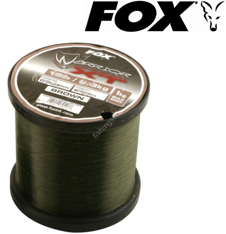 FOX Warrior XT Carp Monofilament [Brown] 1150m (12lb)