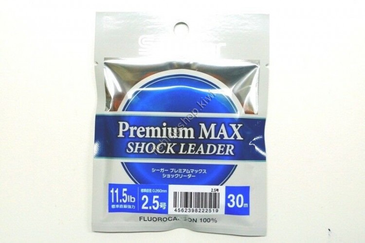 KUREHA Seaguar Premium Max Shock Leader 30 m2.5 11.5L