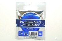 KUREHA Seaguar Premium Max Shock Leader [Clear] 30m #2.5 (11.5lb)