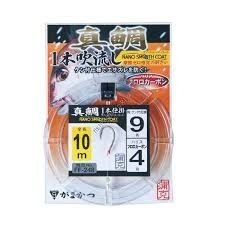 GAMAKATSU Madai Fukinagashi Shikake 1 Piece Rig [Nano Smooth Coat] 8m 8-3