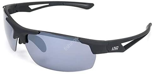 LSD Neo Wing Extra Edge #Rubber Black / Light Smoke Silver Mirror