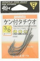 GAMAKATSU Tachiuo Kentsuki [NS Black] #3/0 (8pcs)