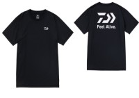 DAIWA DE-8323 Clean Ocean FeelAlive.T-Shirt (Black) M