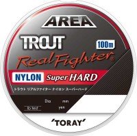 TORAY Area Trout Fighter Nylon Super Hard [Natural] 100m #0.6 (3.5lb)