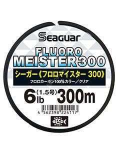 KUREHA Seaguar FluoroMeister [Clear w/marking] 300m #1 (4lb)