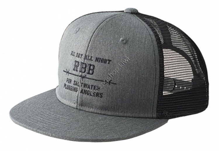 Rbb SOSHIN 8849 RBB FLAT MESH CAP GREY