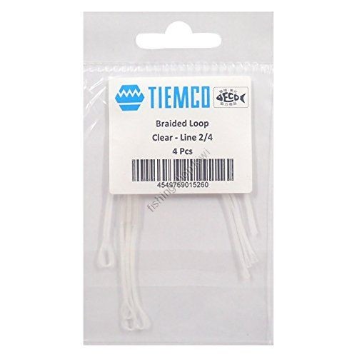TIEMCO Braided Loop [Clear] 2-4
