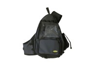 DEPS Tarpaulin Body Bag One Shoulder Type #Black