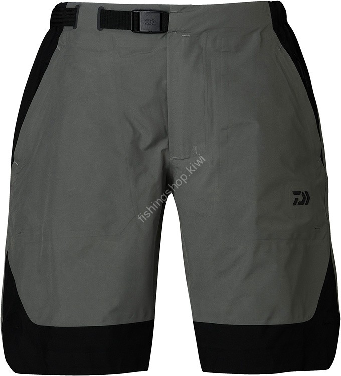 DAIWA DR-1723P Gore-Tex Infinium Product Short Rain Pants Light Gray M