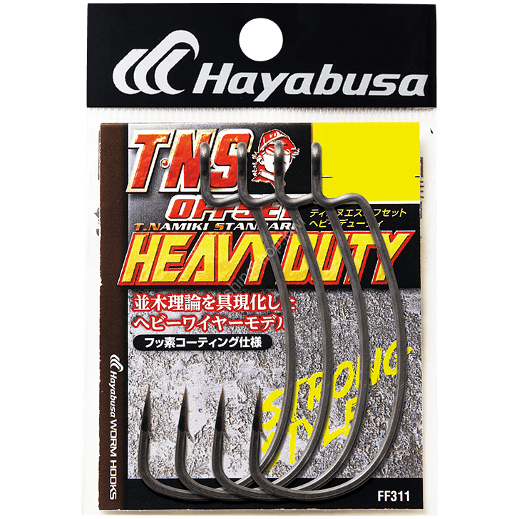 HAYABUSA TNS Offset Heavy Duty #4/0 (5pcs)
