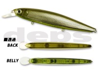 DEPS Balisong Minnow 100F #23 Glass Belly Shiner