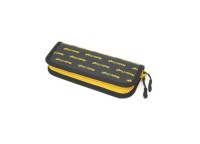 RODIO CRAFT Carbon Wallet Medium #01 Black/Rodio-Craft Yellow Logo