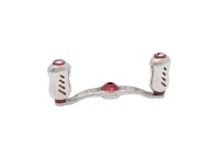 LIVRE Crank Feather for Shimano 85 Left #Titanium/Red