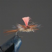 VALLEY HILL Complete Dry Fly D8 March Brown Parachute