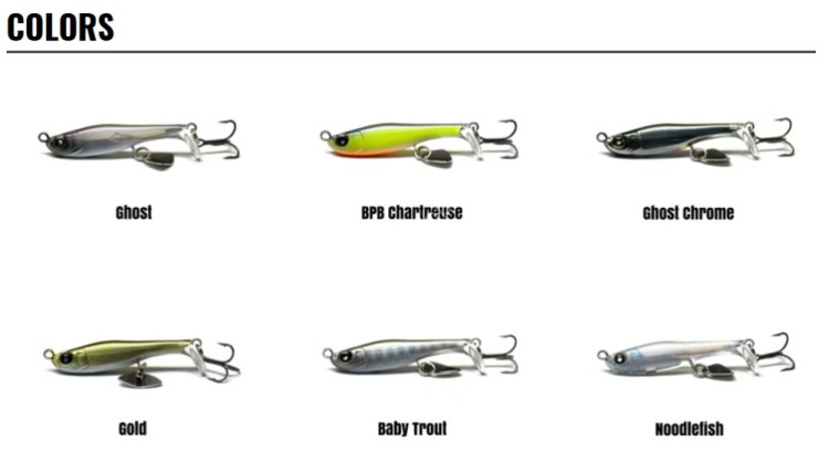 NISHINE Saugeen 40S 3.1g #06 Noodle Fish