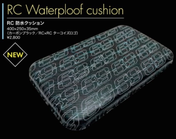 RODIO CRAFT RC Waterproof Cushion #Carbon Black/RC×RC Turquoise Lo
