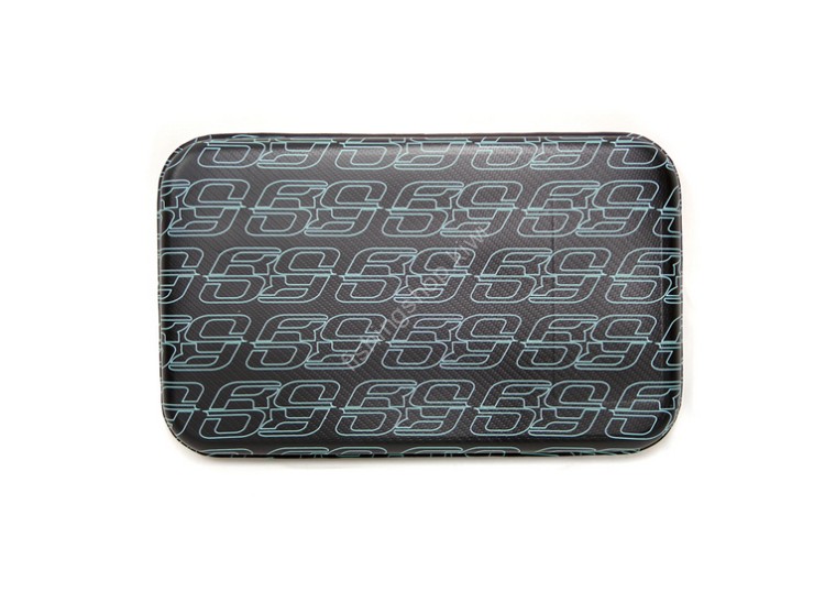 RODIO CRAFT Waterproof Cushion #Carbon Black/RCxRC Turquoise Logo