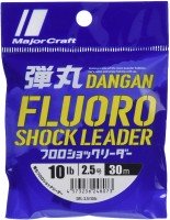 MAJOR CRAFT Dangan Fluoro Shock Leader [Natural] 30m #2.5 (10lb)