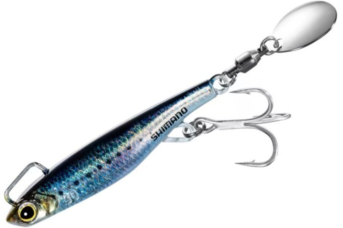 SHIMANO JW-050W Colt Sniper Aomono Blade 50g #001 SR Iwashi