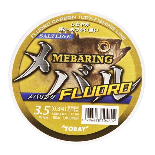 TORAY Saltline Mebaring Fluoro [Natural] 150m (3.5lb)