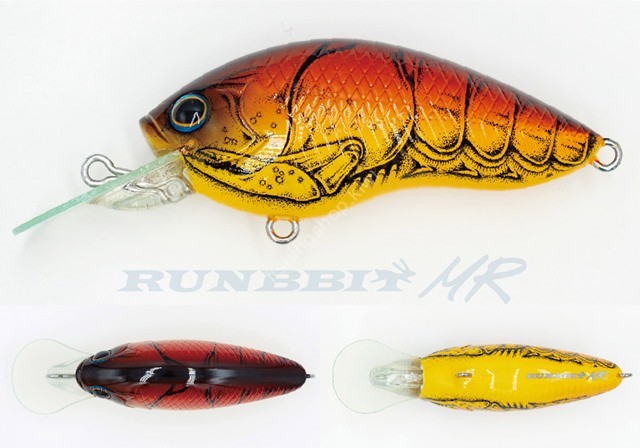 GRASS ROOTS Runbbit MR 58F 9.0g #016 Red Craw N