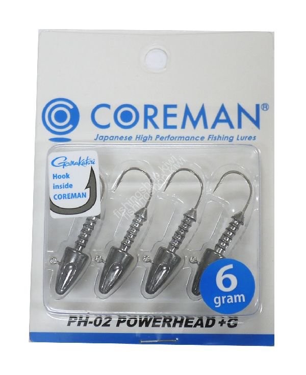 COREMAN PH-02 Power Head +G 6.0g #201 Unpainted