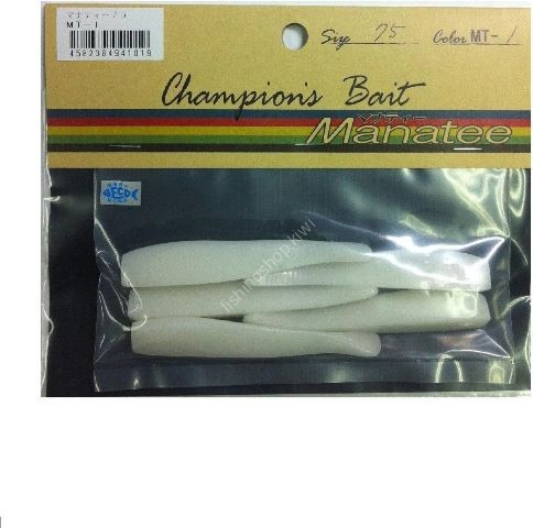 OZ TACKLE DESIGN Manatee 75 #MT-1 Pearl White (5pcs)