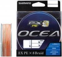 SHIMANO PL-O68L Ocea EX8 PE [10m x 5colors] 200m #1.5 (33lb)