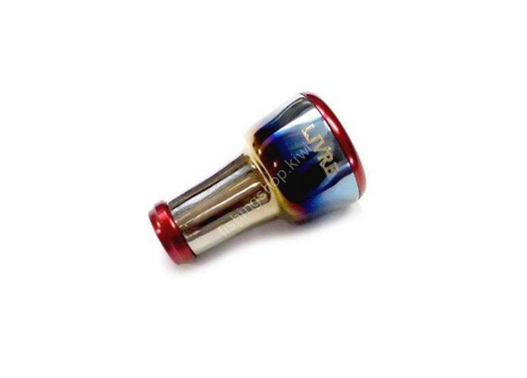 LIVRE 5381 Fortissimo Titanium Custom Knob #Fire/Gold (2 pcs)