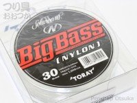 TORAY Solaroam Big Bass Line Nylon [Natural] 100m (30lb)