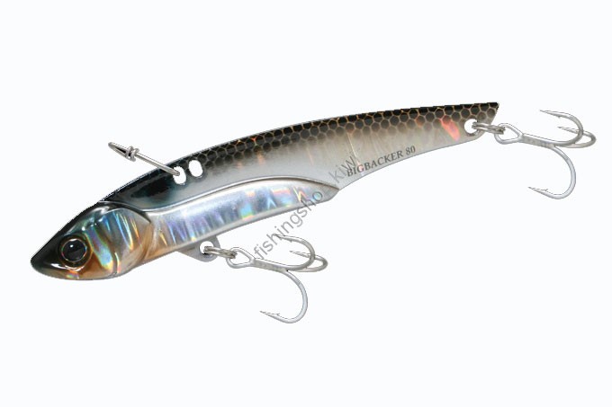 JACKALL BIG BACKER 80 MULLET (BORA) SILVER / MAGMA WH