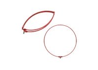 NISSIN Zerosum Ash Frame (folded in four) Duralumin #Red 45cm