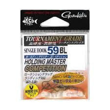 GAMAKATSU Single Hook 59 BL HD Master Competition [Nano Smooth Coat] #5 (8pcs)