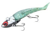 COREMAN VJ-12 Vibration JigHead 12g #003 Silver Head / Okitei Iwashi (Pearl Light Green / Silver)